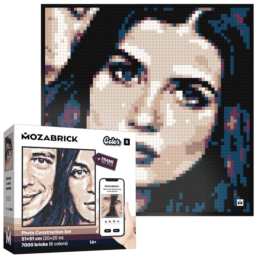 Amazon.com: MOZABRICK Photo Construction Set Model Color S